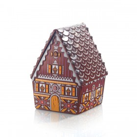Напечатана форма за шоколад с трансфер "Захарна къща"